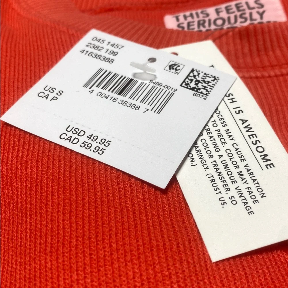 This Feels Seriously Lived-in By American Eagles Sweater Crew Neck - S - Picture 4 of 6